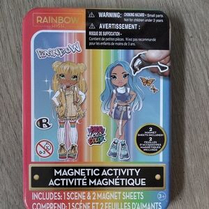 🆕Rainbow High Magnetic Activity Set - Red, Blue, Yellow